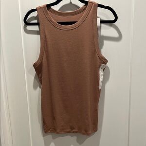 a new day Tan Sleeveless Tank Top